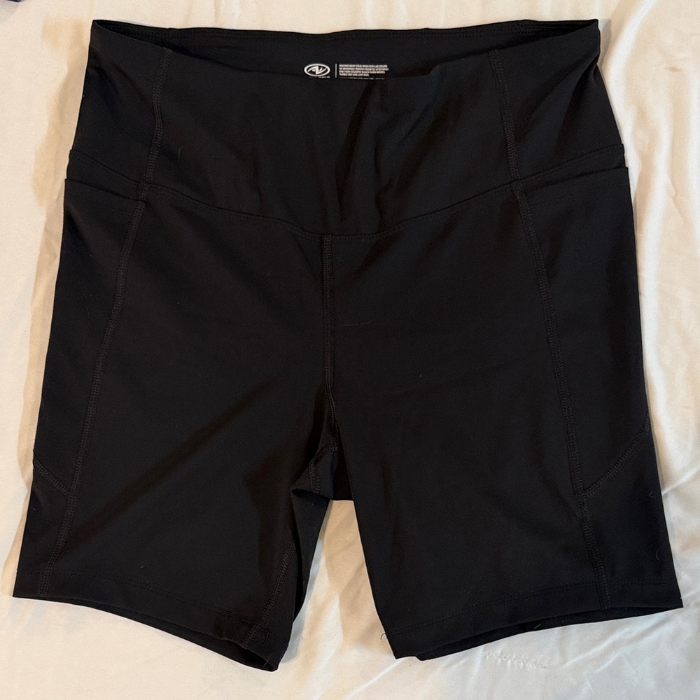 Women's Black Athletic Works Bike Shorts